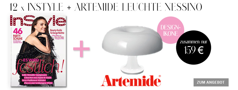 InStyle - 12 Ausgaben - Artemide Leuchte Nessino