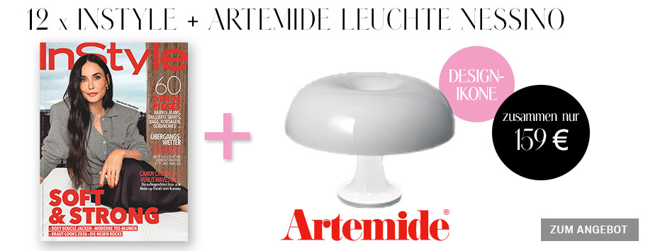 InStyle - 12 Ausgaben - Artemide Leuchte Nessino