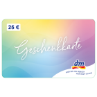 25 € dm-drogerie Gutschein