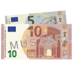 15 € Verrechnungsscheck