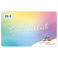 25 € dm-drogerie Gutschein